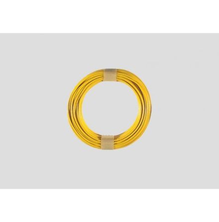 7103 Gul kabel 0,19mm 10M