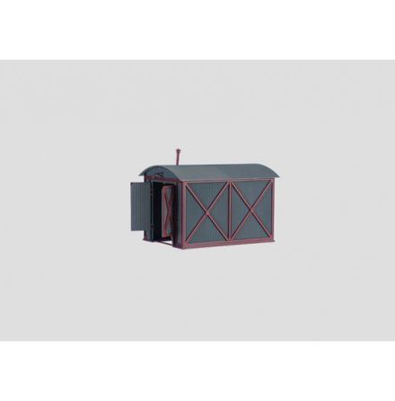 72896 Building Kit of a Locomotive Shed for Small Locomotives
