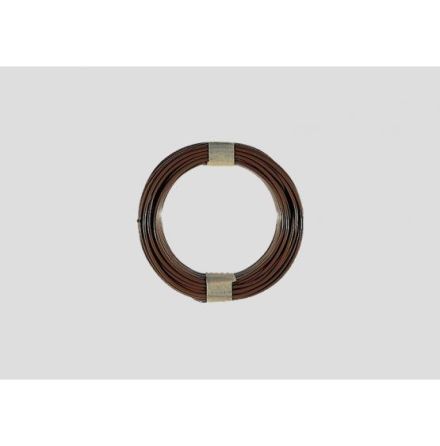 7102 Brun kabel 0,19mm 10M