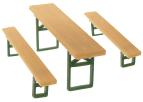 180444 Ölbänkar 40 st och Bord 20 st