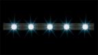 180648 LED Barspotlight vit 2 st