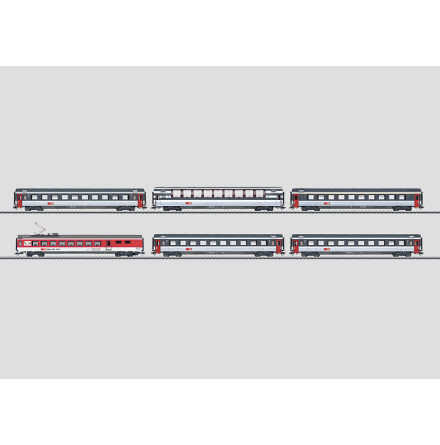 43670 Personvagnsset Euro City Express, 6 vagnar