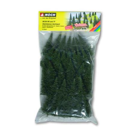 N26430 Fir trees with planting pin, 10 pcs, 0 - 150 mm / 2,4&quot; - 5,9&quot; 